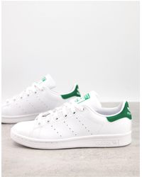 adidas Originals - Stan smith - baskets - et vert - white - Lyst