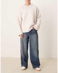 ASOS - Super baggy Jeans With Side Seam Detail - Lyst