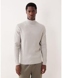 Mango - – klassischer, gerippter pullover - Lyst
