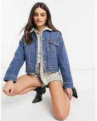 sherpa denim jacket womens australia
