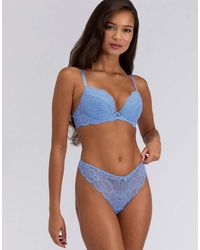 Boux Avenue - Mollie Lace Thong Floral Scallop Edge Knickers - Lyst