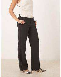 Gina Tricot - Straight Leg Tailored Trousers - Lyst