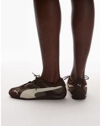 PUMA - Speedcat og - baskets façon babies - marron chocolat - Lyst