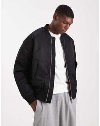 Jack & Jones - Bomber With Contrast Lining - Lyst