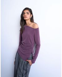 TOPSHOP - – langärmliges oberteil aus cupro - Lyst