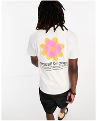 Obey - House Of Backprint T-shirt - Lyst