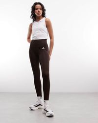 adidas Originals - Adidas Training Optime Essentials Full Length Leggings - Lyst