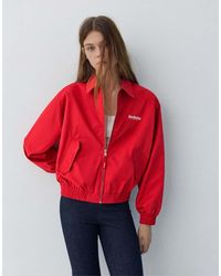 Pull&Bear - Embroide Jacket - Lyst