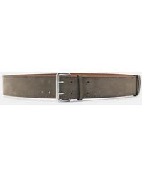 Pull&Bear - Wide Faux Suede Belt - Lyst