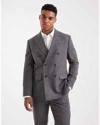 Jack & Jones - Premium Relaxed Wool Suit Jacket - Lyst