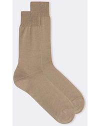 Intimissimi - Short Sateen Cotton Lisle Socks - Lyst