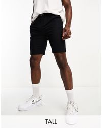 Brave Soul - Tall Elasticated Waist Lightweight Cotton Shorts - Lyst