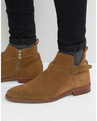 dune mens suede boots
