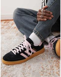 adidas Originals - Zapatillas De Deporte Negras Y Rosas Handball Spezial De - Lyst