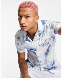 The Couture Club Short Sleeve Shirt - Blue