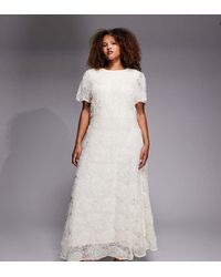 Forever New - Bridal Lace Midaxi Dress - Lyst