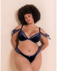 Curvy Kate - Scantilly Glamour Puss Superplunge Padded Plunge Bra Fuller Bust - Lyst