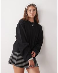 Lioness - Bloom Cotton Long Sleeve Crew Neck Boxy T-shirt - Lyst