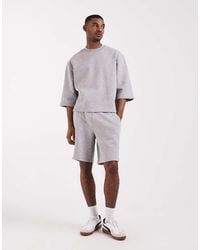 ASOS - Co-ord Oversized Longer Length Jersey Shorts - Lyst