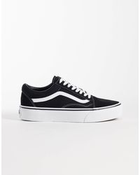 Vans - – old skool – plateau-sneaker - Lyst