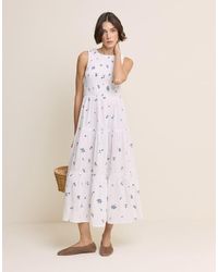 Nobody's Child - Floral Embriodered Charlie Midi Dress - Lyst