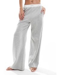 Calvin Klein - Modern terry - pantalon ample confort avec logo à la taille - Lyst