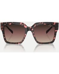 Vogue - – eckige sonnenbrille - Lyst