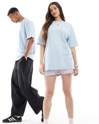 The North Face - Camiseta Extragrande Con Estampado Trasero Dome Tent Exclusiva En Asos De - Lyst