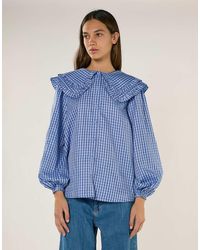 Glamorous - Statement Collar Blouse - Lyst