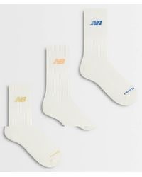 New Balance - 3 Pack Everyday Seasonal Crew Socks - Lyst