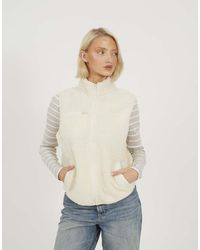 Brave Soul - Zip Through Fleece Gilet - Lyst