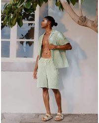 River Island - Checkerboard Shirt - Lyst