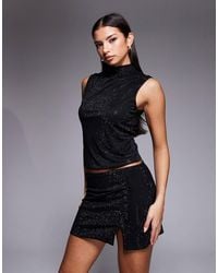 Mango - – verzierter minirock - Lyst