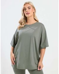 Yours Clothing - Longline T-Shirt - Lyst
