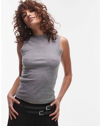 TOPSHOP - – tanktop mit schmalem schnitt - Lyst