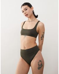 Weekday - Heat Mix & Match High Waist Bikini Bottoms - Lyst