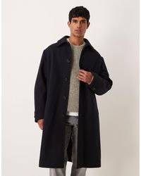 ARKET - – melton – maxi-mantel - Lyst