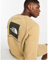 The North Face - Redbox Back Print Raglan Sleeve Fleece Sweatshirt - Lyst