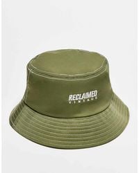 Reclaimed (vintage) - Unisex Nylon Logo Bucket Hat - Lyst