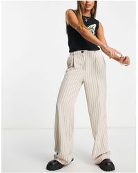 Bershka Wide-leg and palazzo pants for Women | Online Sale up to 62% off |  Lyst