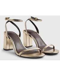 River Island - Barely There Heeled Sandals - Lyst