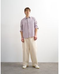 TOPMAN - Baggy Fit Trousers With Side Pockets - Lyst