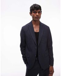 SELECTED - Reed Wool Mix Blazer - Lyst