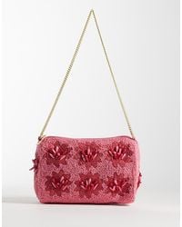 Accessorize - Floral Embellished Shoulder Bag - Lyst