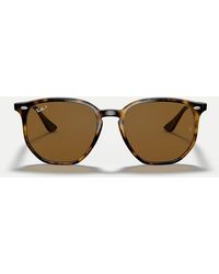 Ray-Ban - Rb4306 Irregular Polarised Sunglasses With Lens - Lyst
