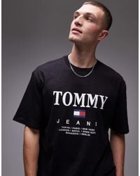 Tommy Hilfiger - Large Font Graphic T-shirt - Lyst