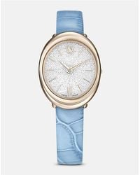 Swarovski - Imber Watch, Swiss Made, Leather Strap, -Tone Finish - Lyst