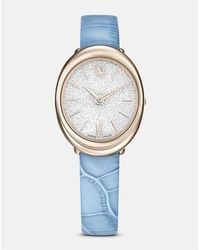 Swarovski - Imber Watch, Swiss Made, Leather Strap, -Tone Finish - Lyst
