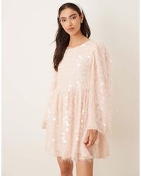 Sister Jane - Teese Open Back Sequin Mini Dress - Lyst