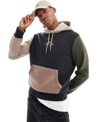 Polo Ralph Lauren - – kapuzenpullover mit farbblockdesign aus strick - Lyst